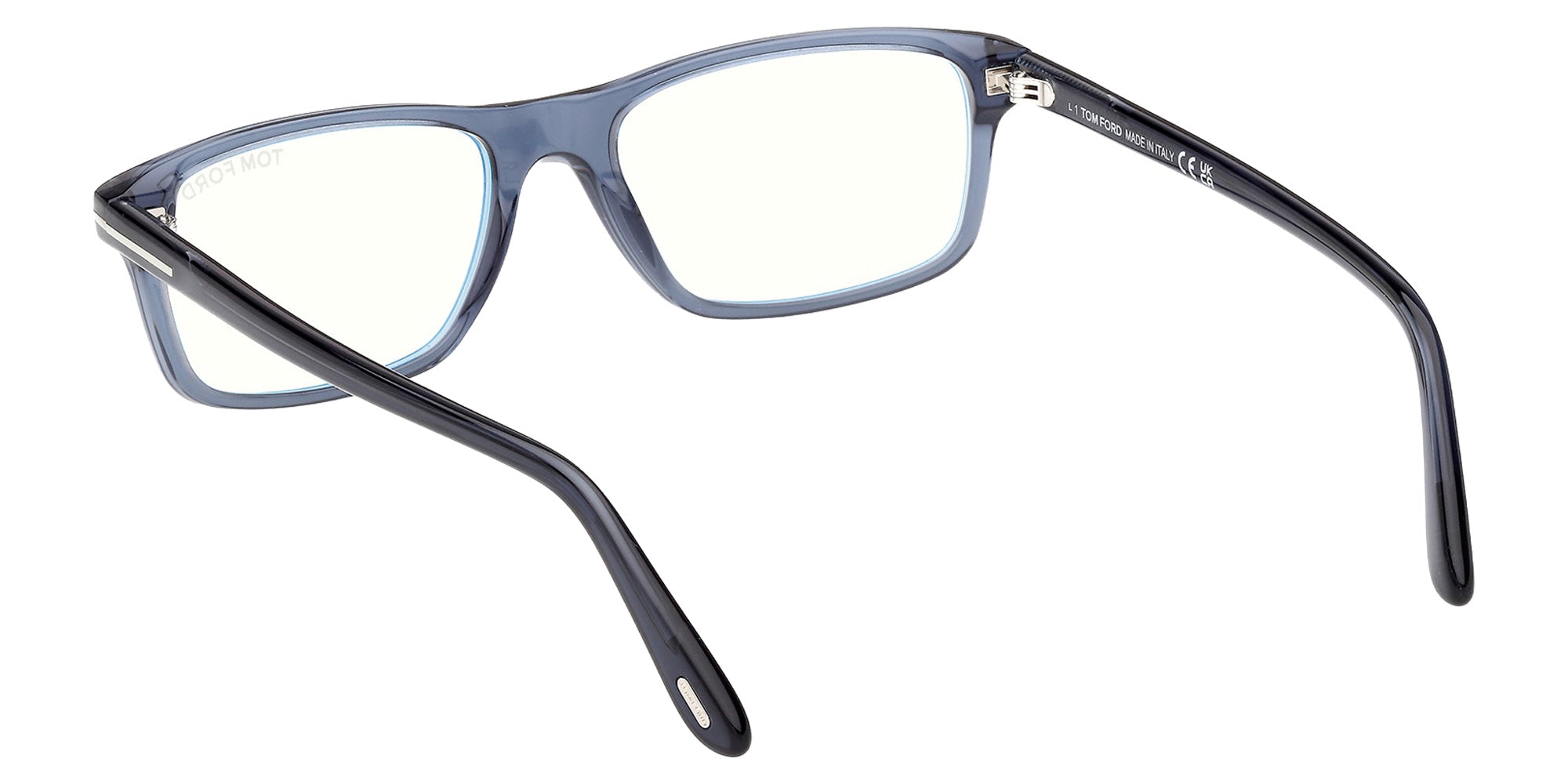 Tom Ford FT6119-B 090 53 - Shiny Blue / Blue Filter 090 #id:ft6119b090_s:104115