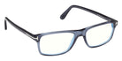 Tom Ford FT6119-B 090 55 - Shiny Blue / Blue Filter #id:ft6119b090_s:100135