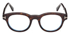 Tom Ford FT6121-B 052 47 - Dark Havana / Blue Filter 052 #id:ft6121b052_s:102100