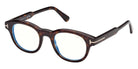 Tom Ford FT6121-B 052 47 - Dark Havana / Blue Filter 052 #id:ft6121b052_s:102105