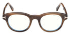 Tom Ford FT6121-B 055 47 - Colored Havana / Blue Filter 055 #id:ft6121b055_s:104100