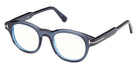 Tom Ford FT6121-B 090 47 - Shiny Blue / Blue Filter 090 #id:ft6121b090_s:106105