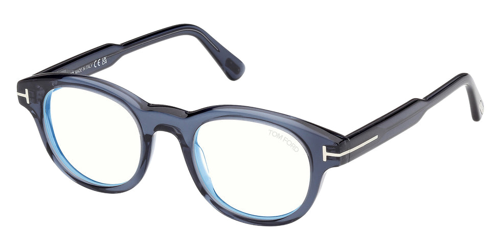 Tom Ford FT6121-B 090 47 - Shiny Blue / Blue Filter 090 #id:ft6121b090_s:106105