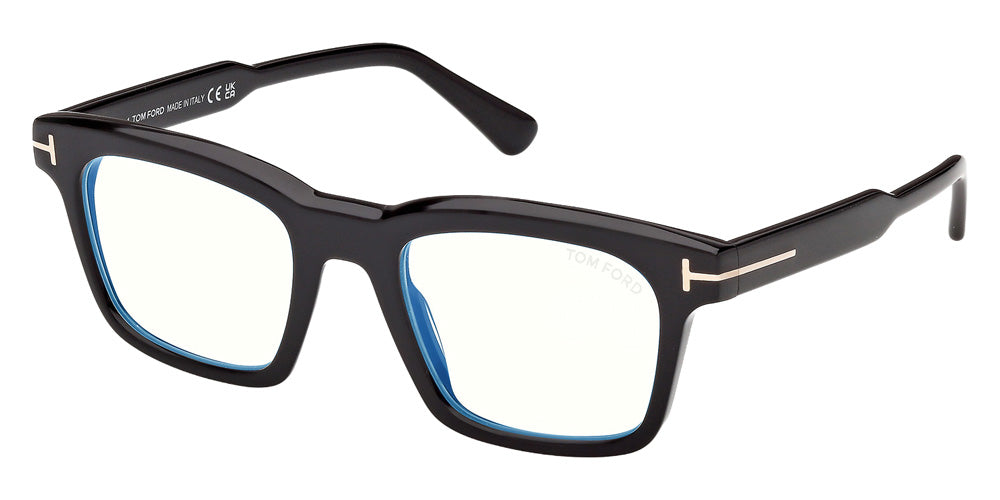 Tom Ford FT6122-B 001 51 - Shiny Black / Blue Filter #id:ft6122b001_s:100105