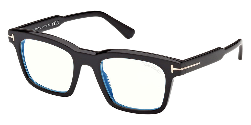 Tom Ford FT6122-B 001 51 - Shiny Black / Blue Filter #id:ft6122b001_s:100105