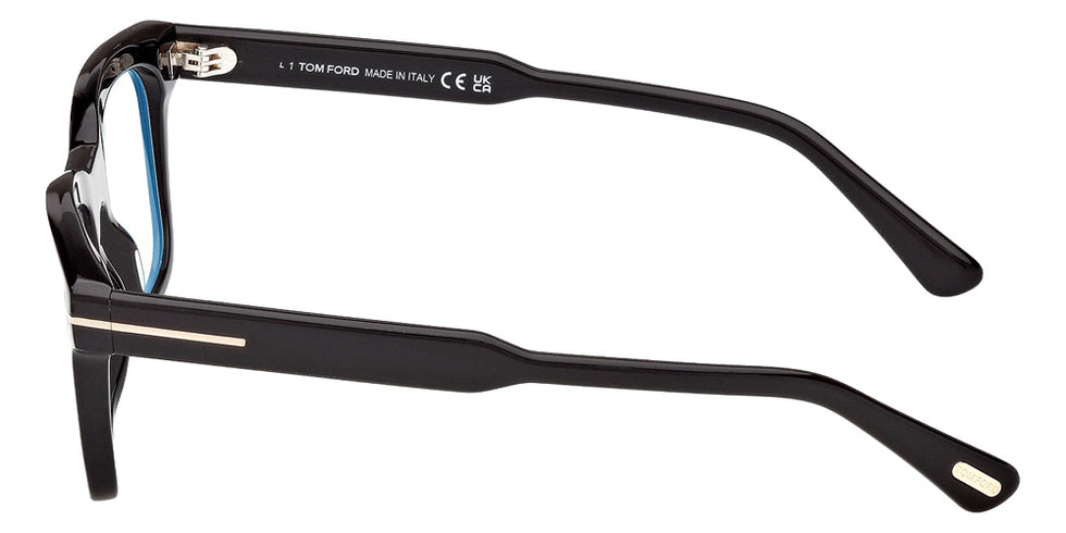 Tom Ford FT6122-B 001 51 - Shiny Black / Blue Filter #id:ft6122b001_s:100110