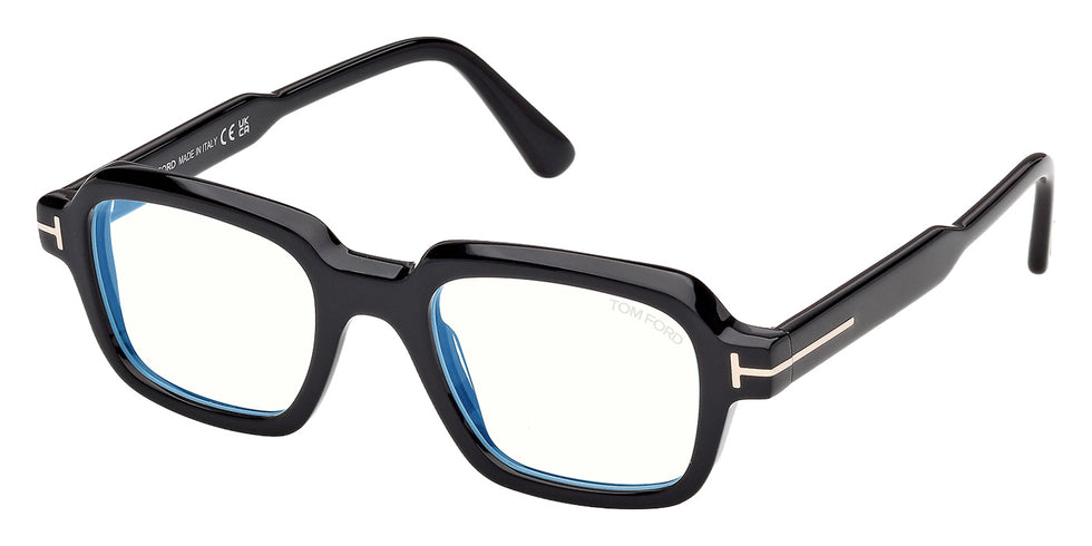 Tom Ford FT6123-B 001 48 - Shiny Black / Blue Filter #id:ft6123b001_s:100105