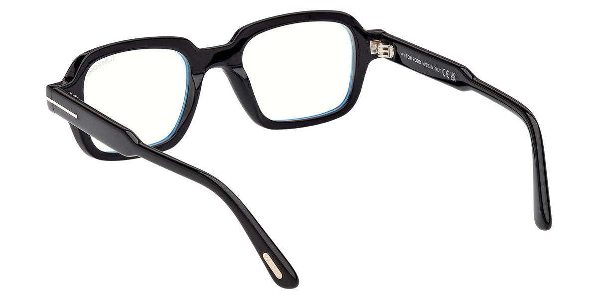 Tom Ford FT6123-B 001 48 - Shiny Black / Blue Filter #id:ft6123b001_s:100115