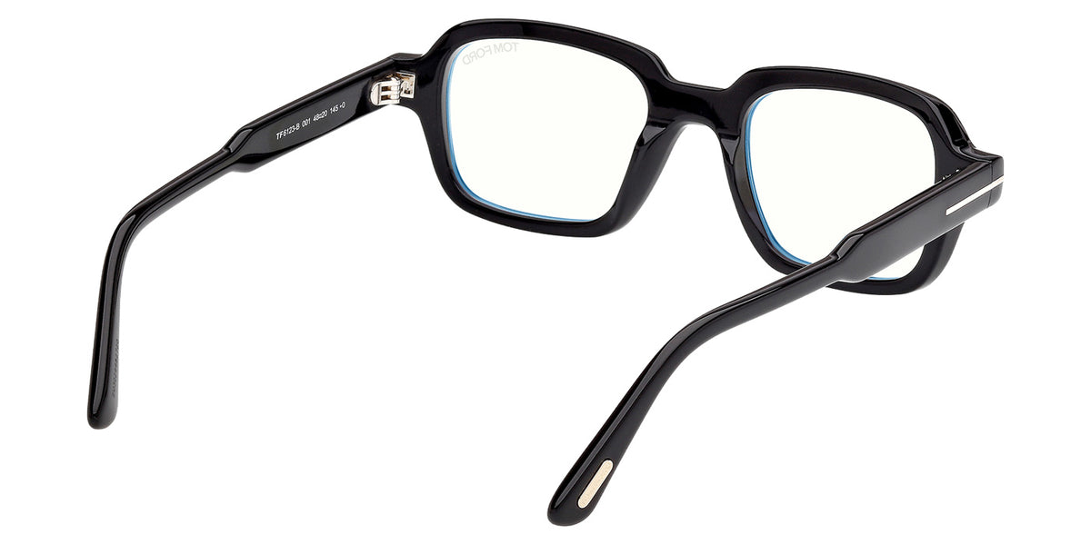 Tom Ford FT6123-B 001 48 - Shiny Black / Blue Filter #id:ft6123b001_s:100125