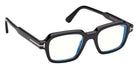 Tom Ford FT6123-B 001 48 - Shiny Black / Blue Filter #id:ft6123b001_s:100135