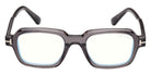 Tom Ford FT6123-B 020 48 - Shiny Gray / Blue Filter #id:ft6123b020_s:102100