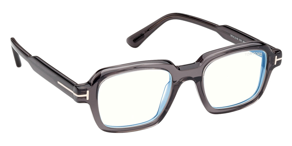 Tom Ford FT6123-B 020 48 - Shiny Gray / Blue Filter #id:ft6123b020_s:102135