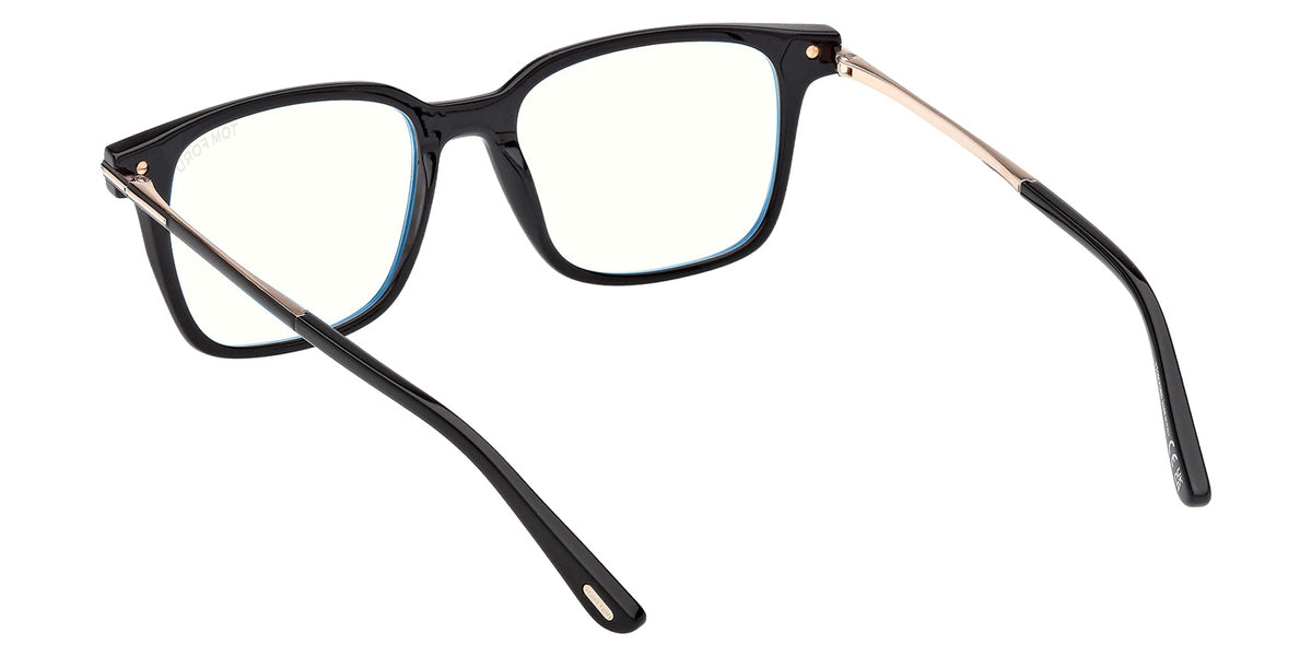 Tom Ford FT6124-B 001 53 - Shiny Black / Blue Filter #id:ft6124b001_s:100115
