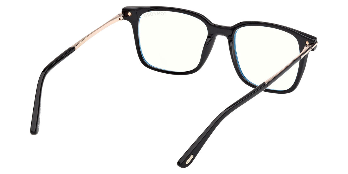 Tom Ford FT6124-B 001 53 - Shiny Black / Blue Filter #id:ft6124b001_s:100125