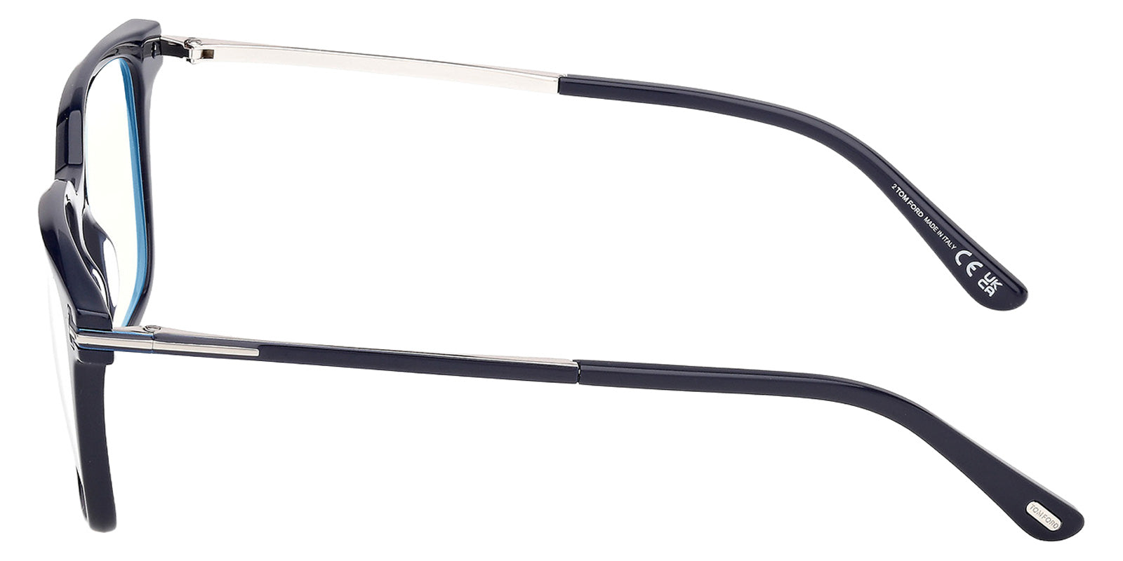 Tom Ford FT6124-B 090 53 - Shiny Blue / Blue Filter #id:ft6124b090_s:102110