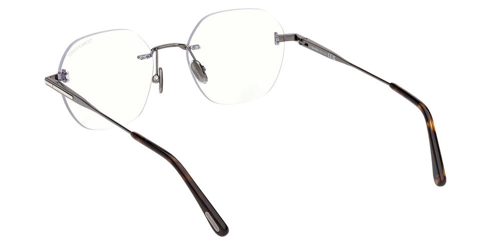 Tom Ford FT6126-B 008 52 - Shiny Gunmetal / Blue Filter 008 #id:ft6126b008_s:100115