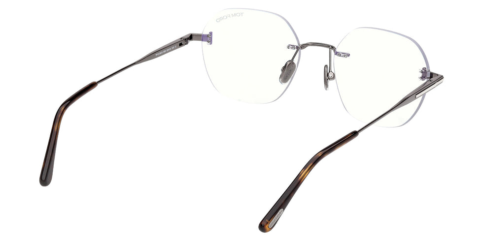 Tom Ford FT6126-B 008 52 - Shiny Gunmetal / Blue Filter 008 #id:ft6126b008_s:100125