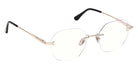 Tom Ford FT6126-B 028 52 - Shiny Rose Gold / Blue Filter 028 #id:ft6126b028_s:104135