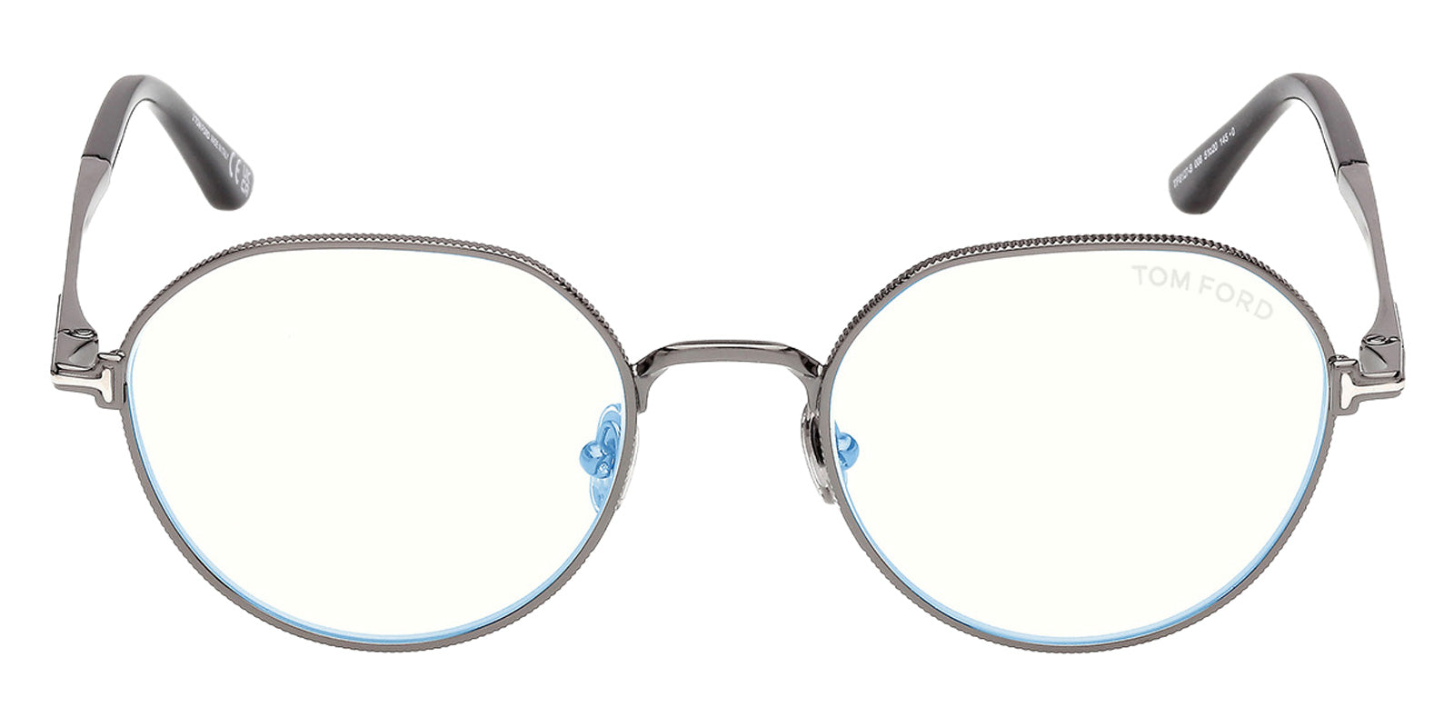 Tom Ford FT6127-B 008 51 - Shiny Gunmetal / Blue Filter #id:ft6127b008_s:100100