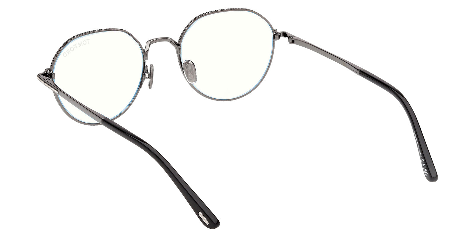 Tom Ford FT6127-B 008 51 - Shiny Gunmetal / Blue Filter #id:ft6127b008_s:100115