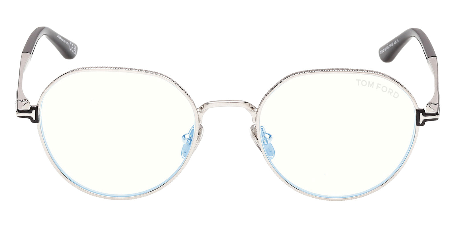 Tom Ford FT6127-B 016 51 - Shiny Palladium / Blue Filter #id:ft6127b016_s:102100