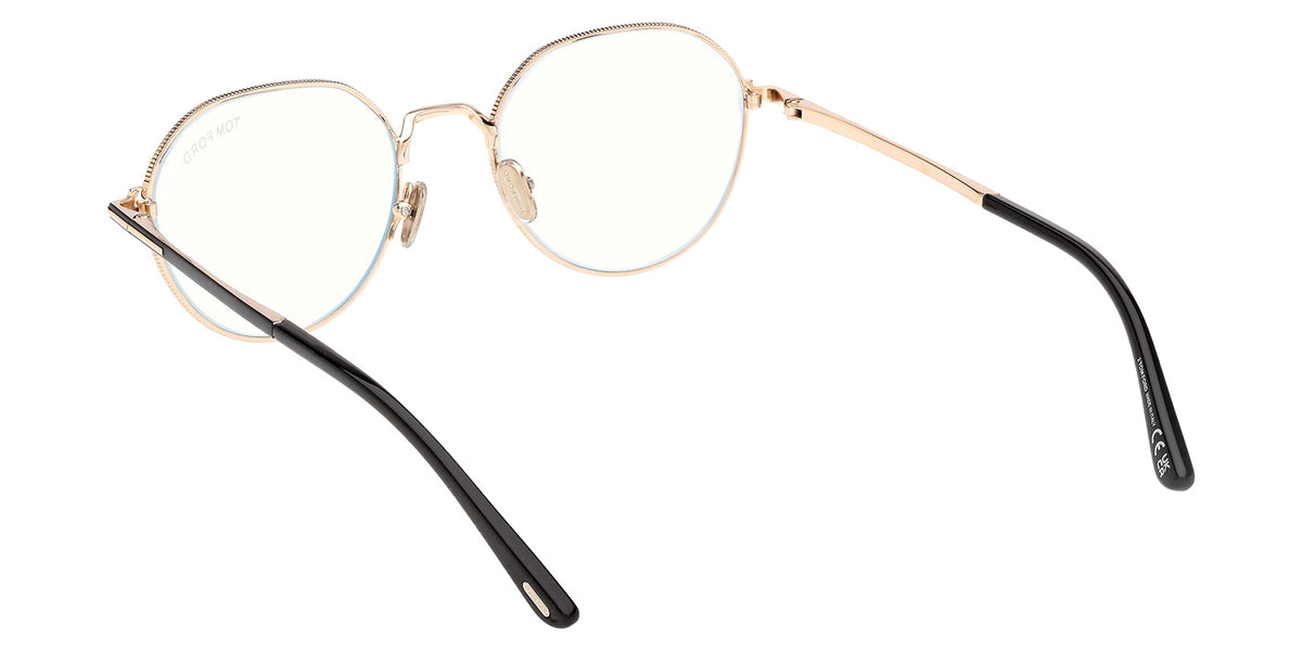 Tom Ford FT6127-B 028 51 - Shiny Rose Gold / Blue Filter #id:ft6127b028_s:100115