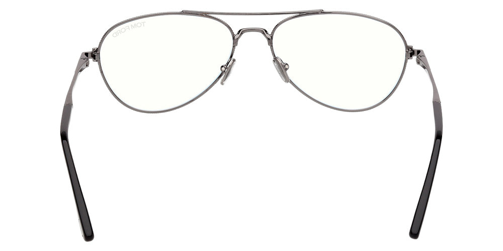 Tom Ford FT6128-B 008 56 - Shiny Gunmetal / Blue Filter #id:ft6128b008_s:100120