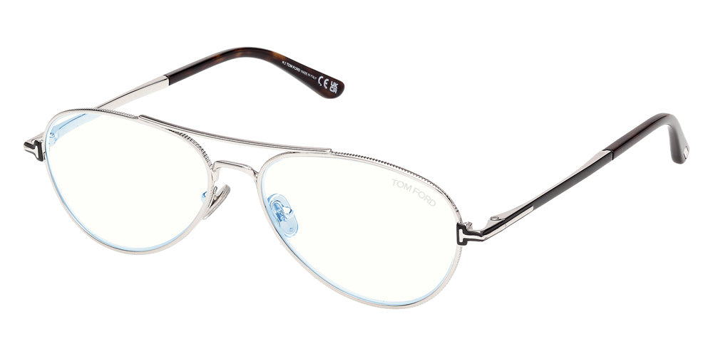 Tom Ford FT6128-B 016 56 - Shiny Palladium / Blue Filter #id:ft6128b016_s:102105