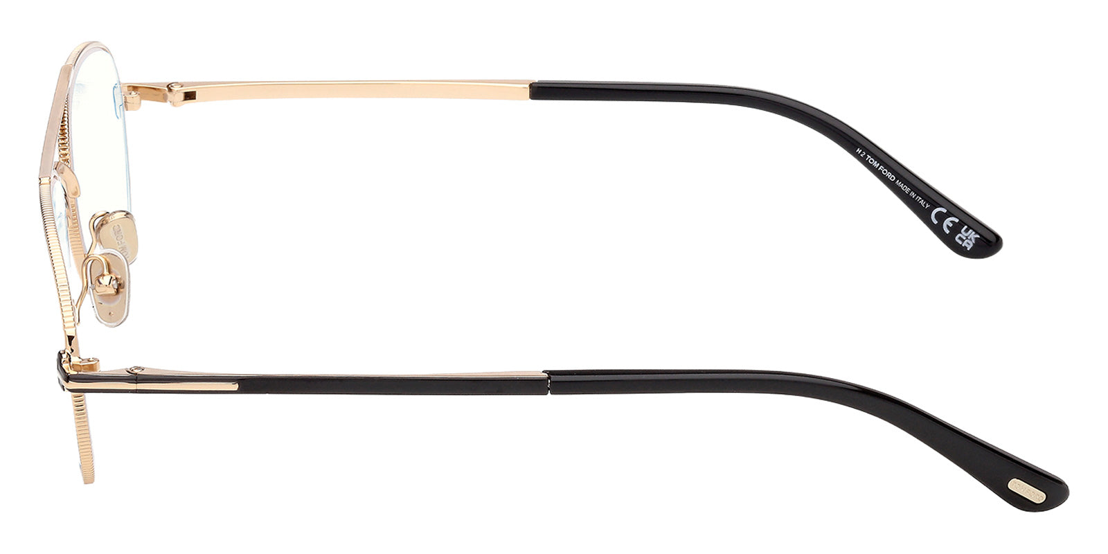 Tom Ford FT6128-B 028 56 - Shiny Rose Gold / Blue Filter #id:ft6128b028_s:100110