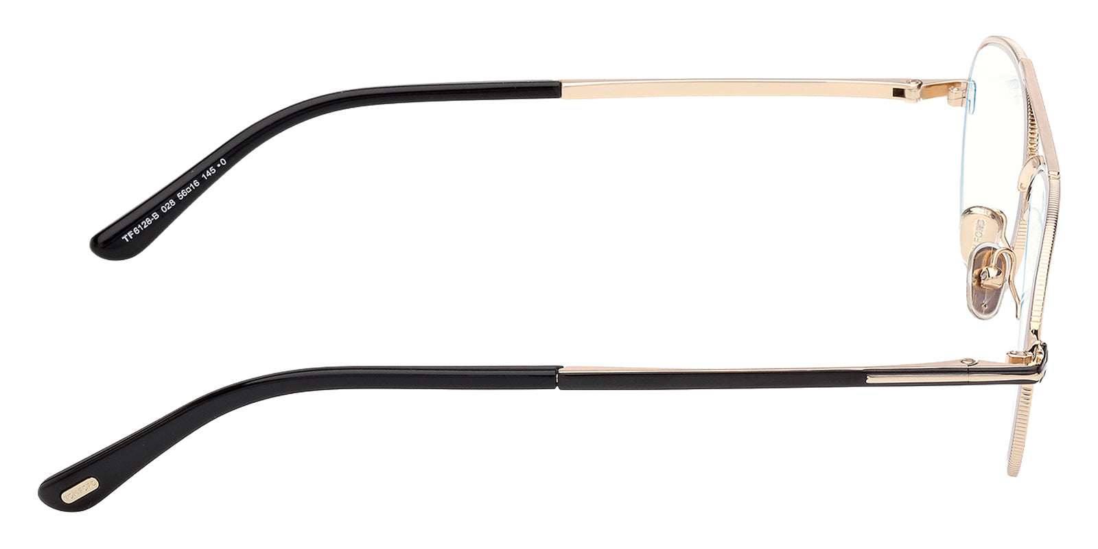 Tom Ford FT6128-B 028 56 - Shiny Rose Gold / Blue Filter #id:ft6128b028_s:100130