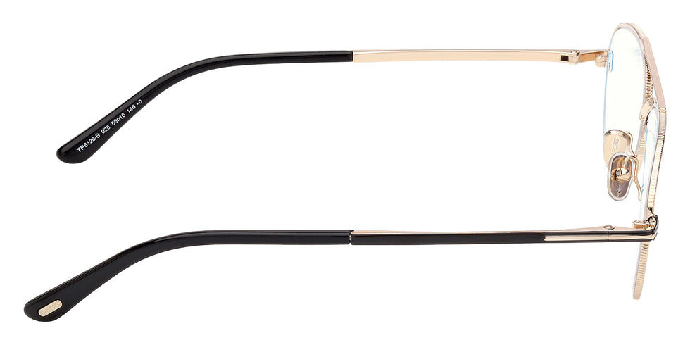 Tom Ford FT6128-B 028 56 - Shiny Rose Gold / Blue Filter #id:ft6128b028_s:100130
