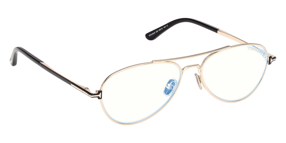 Tom Ford FT6128-B 028 56 - Shiny Rose Gold / Blue Filter #id:ft6128b028_s:100135