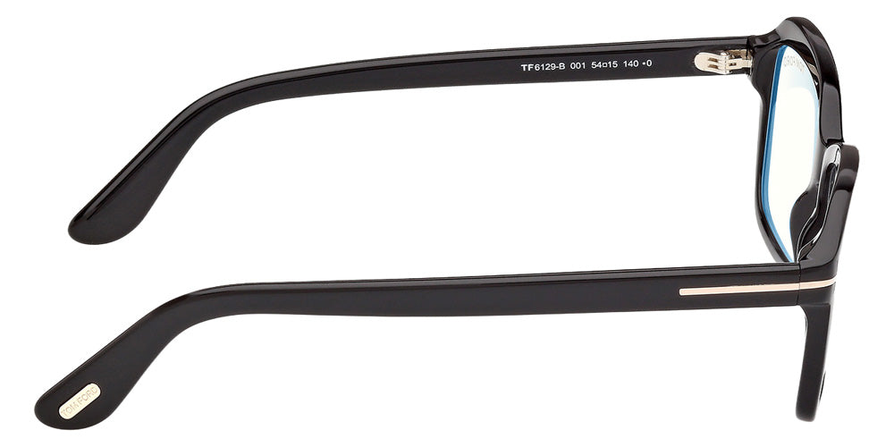 Tom Ford FT6129-B 001 54 - Shiny Black / Blue Filter #id:ft6129b001_s:100130