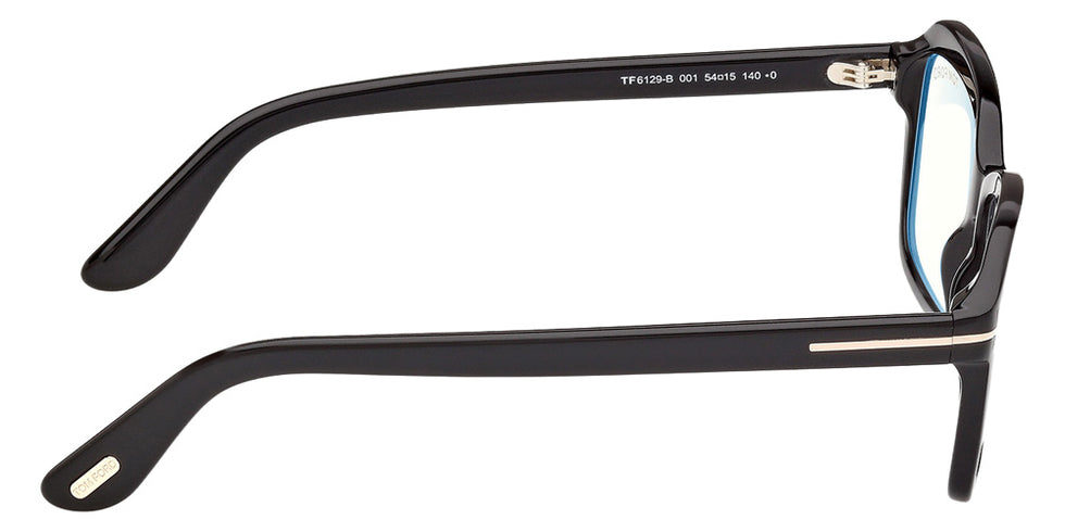 Tom Ford FT6129-B 001 54 - Shiny Black / Blue Filter #id:ft6129b001_s:100130