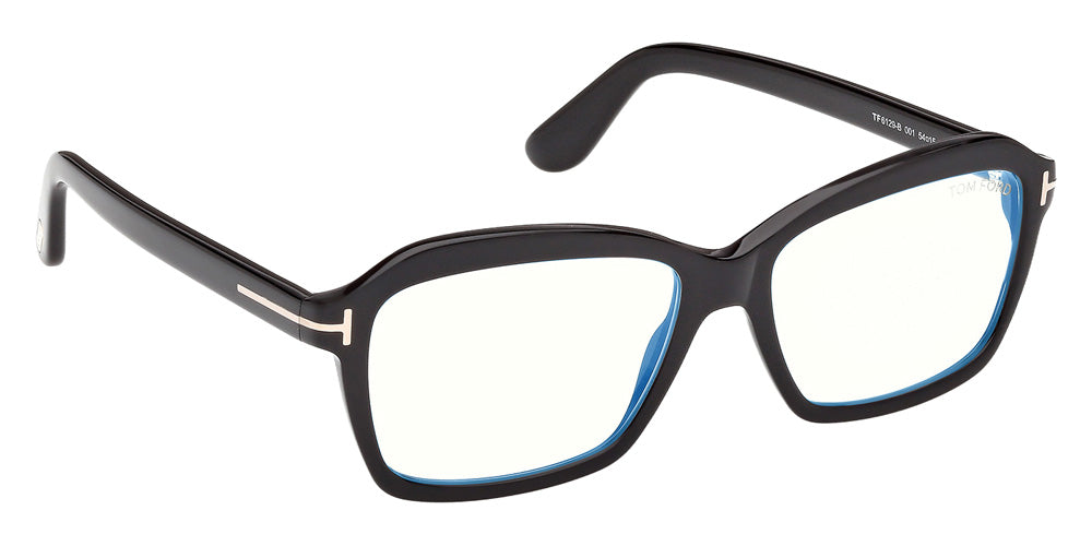 Tom Ford FT6129-B 001 54 - Shiny Black / Blue Filter #id:ft6129b001_s:100135
