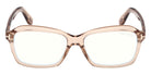 Tom Ford FT6129-B 045 54 - Shiny Light Brown / Blue Filter #id:ft6129b045_s:100100