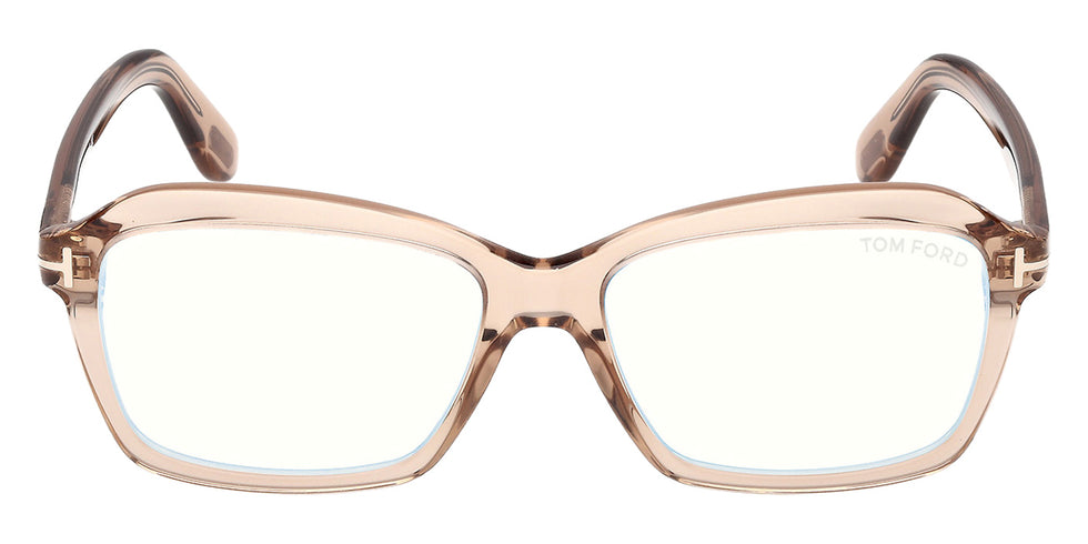 Tom Ford FT6129-B 045 54 - Shiny Light Brown / Blue Filter #id:ft6129b045_s:100100