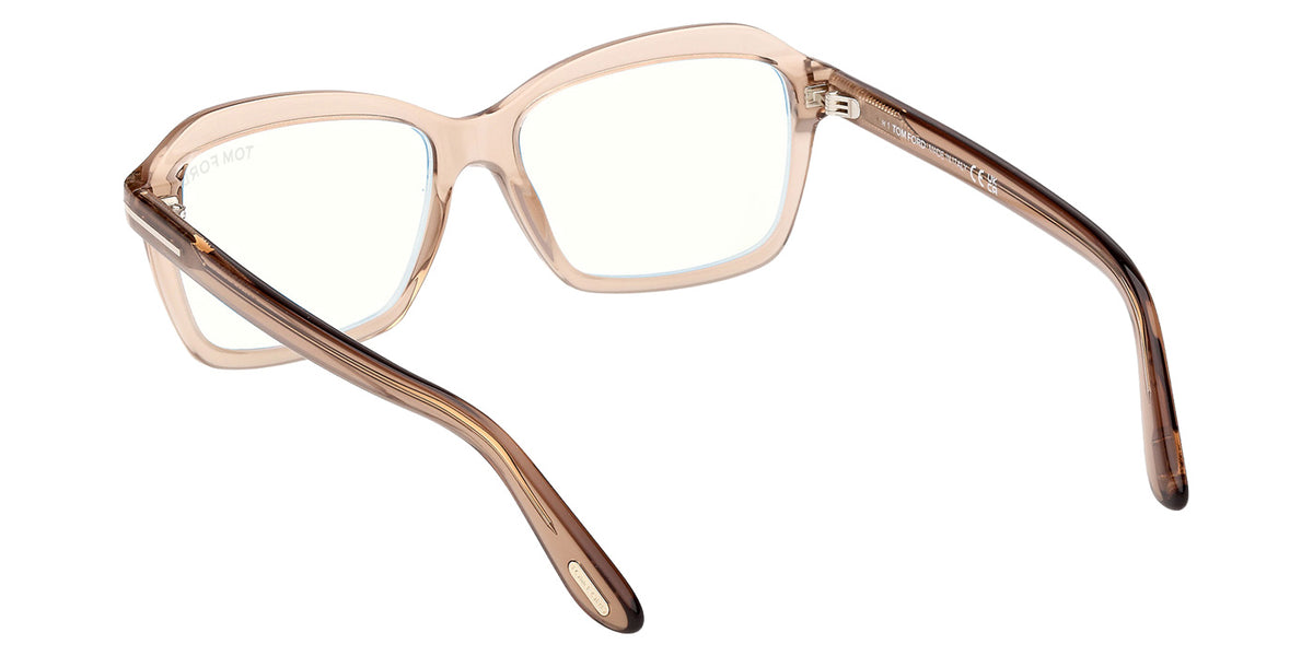 Tom Ford FT6129-B 045 54 - Shiny Light Brown / Blue Filter #id:ft6129b045_s:100115