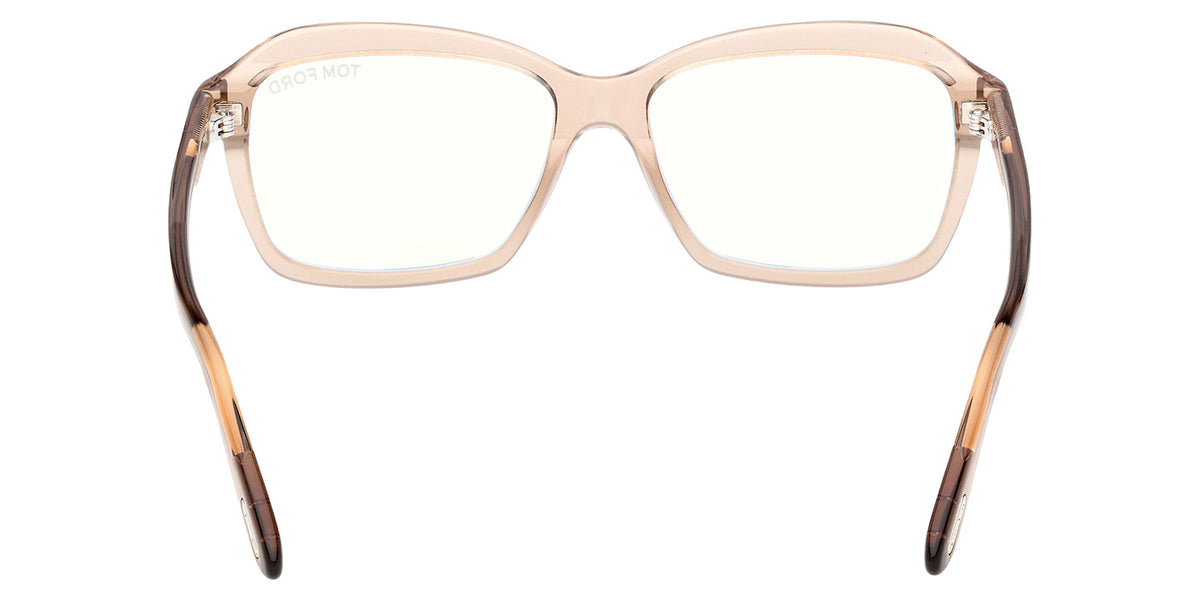 Tom Ford FT6129-B 045 54 - Shiny Light Brown / Blue Filter #id:ft6129b045_s:100120