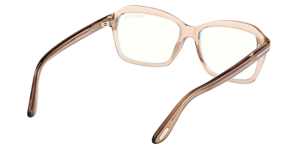 Tom Ford FT6129-B 045 54 - Shiny Light Brown / Blue Filter #id:ft6129b045_s:100125