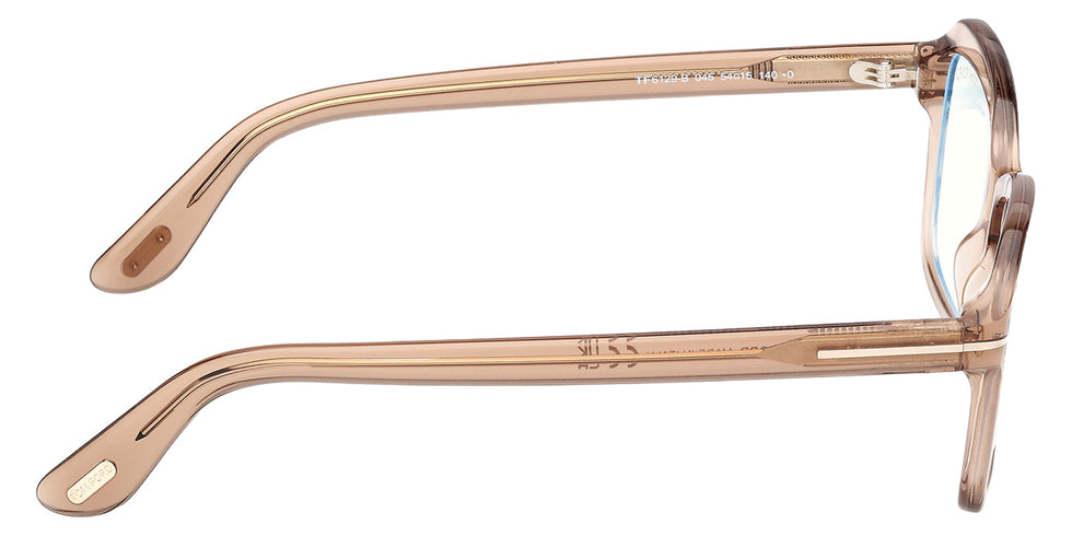 Tom Ford FT6129-B 045 54 - Shiny Light Brown / Blue Filter #id:ft6129b045_s:100130