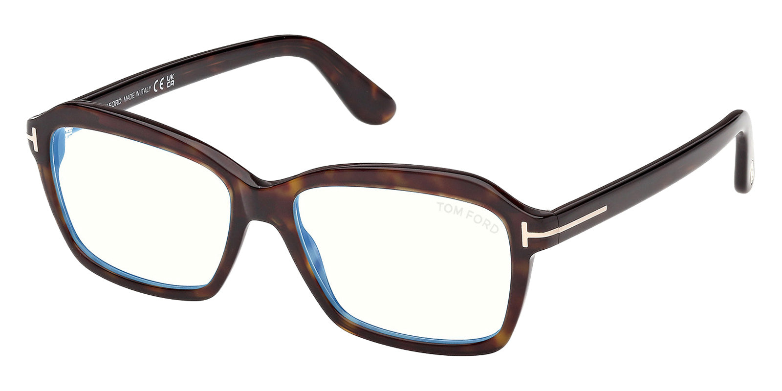 Tom Ford FT6129-B 052 54 - Dark Havana / Blue Filter #id:ft6129b052_s:100105