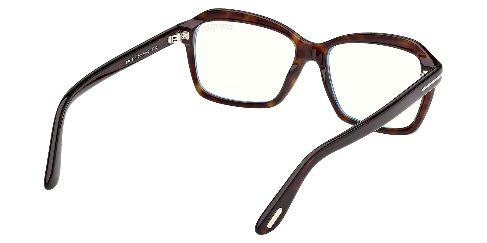 Tom Ford FT6129-B 052 54 - Dark Havana / Blue Filter #id:ft6129b052_s:100125