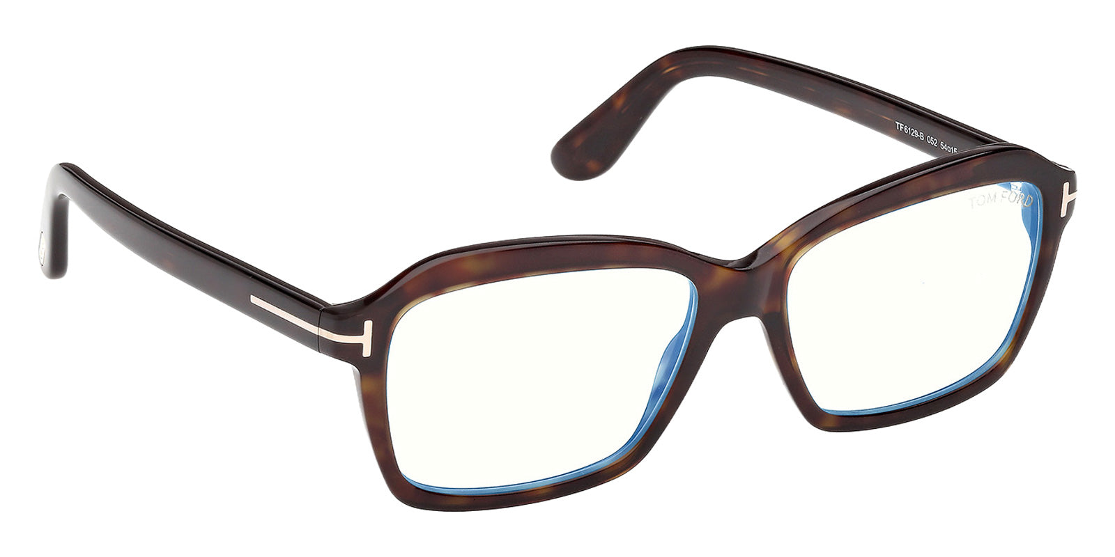 Tom Ford FT6129-B 052 54 - Dark Havana / Blue Filter #id:ft6129b052_s:100135
