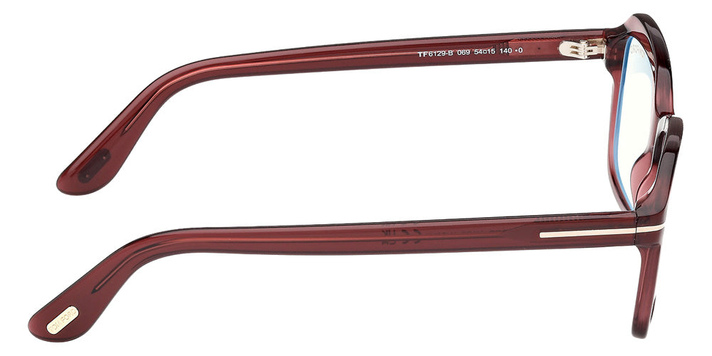 Tom Ford FT6129-B 069 54 - Shiny Bordeaux / Blue Filter #id:ft6129b069_s:102130