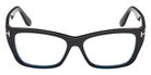 Tom Ford FT6132-B 001 54 - Shiny Black / Blue Filter 001 #id:ft6132b001_s:100100