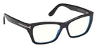 Tom Ford FT6132-B 001 54 - Shiny Black / Blue Filter 001 #id:ft6132b001_s:100135