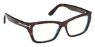 Tom Ford FT6132-B 052 54 - Dark Havana / Blue Filter 052 #id:ft6132b052_s:102135