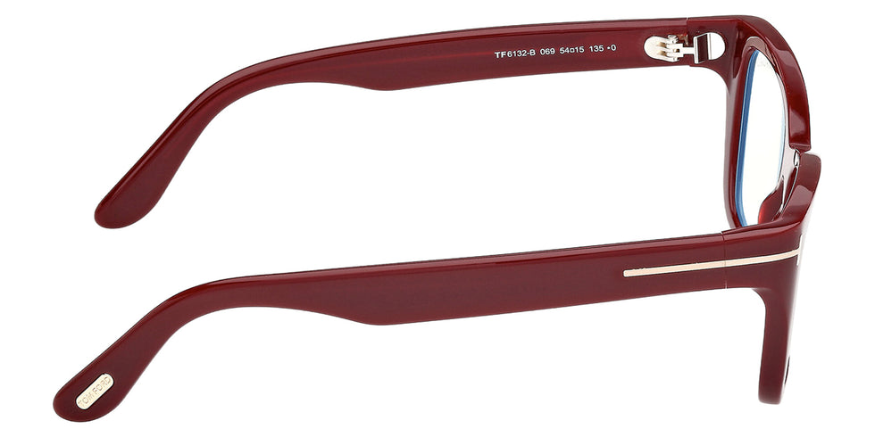 Tom Ford FT6132-B 069 54 - Shiny Bordeaux / Blue Filter 069 #id:ft6132b069_s:104130