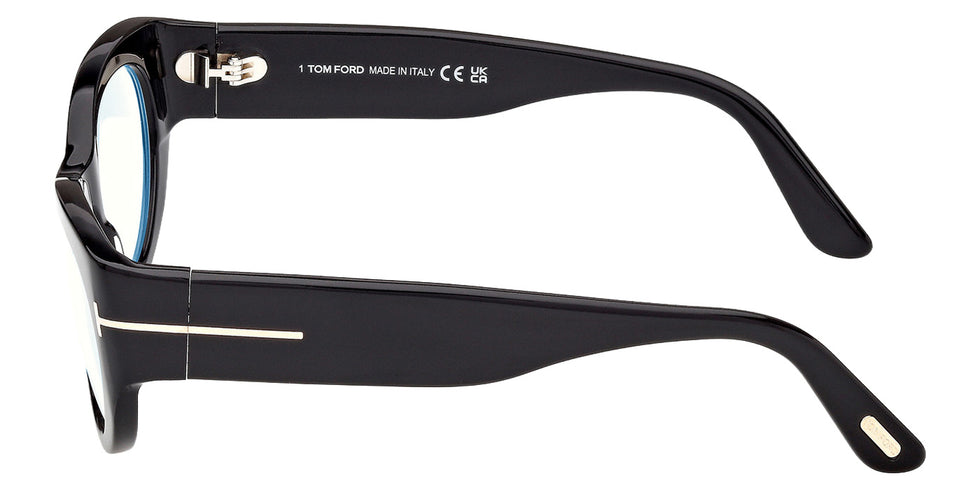 Tom Ford FT6133-B 001 54 - Shiny Black / Blue Filter #id:ft6133b001_s:100110